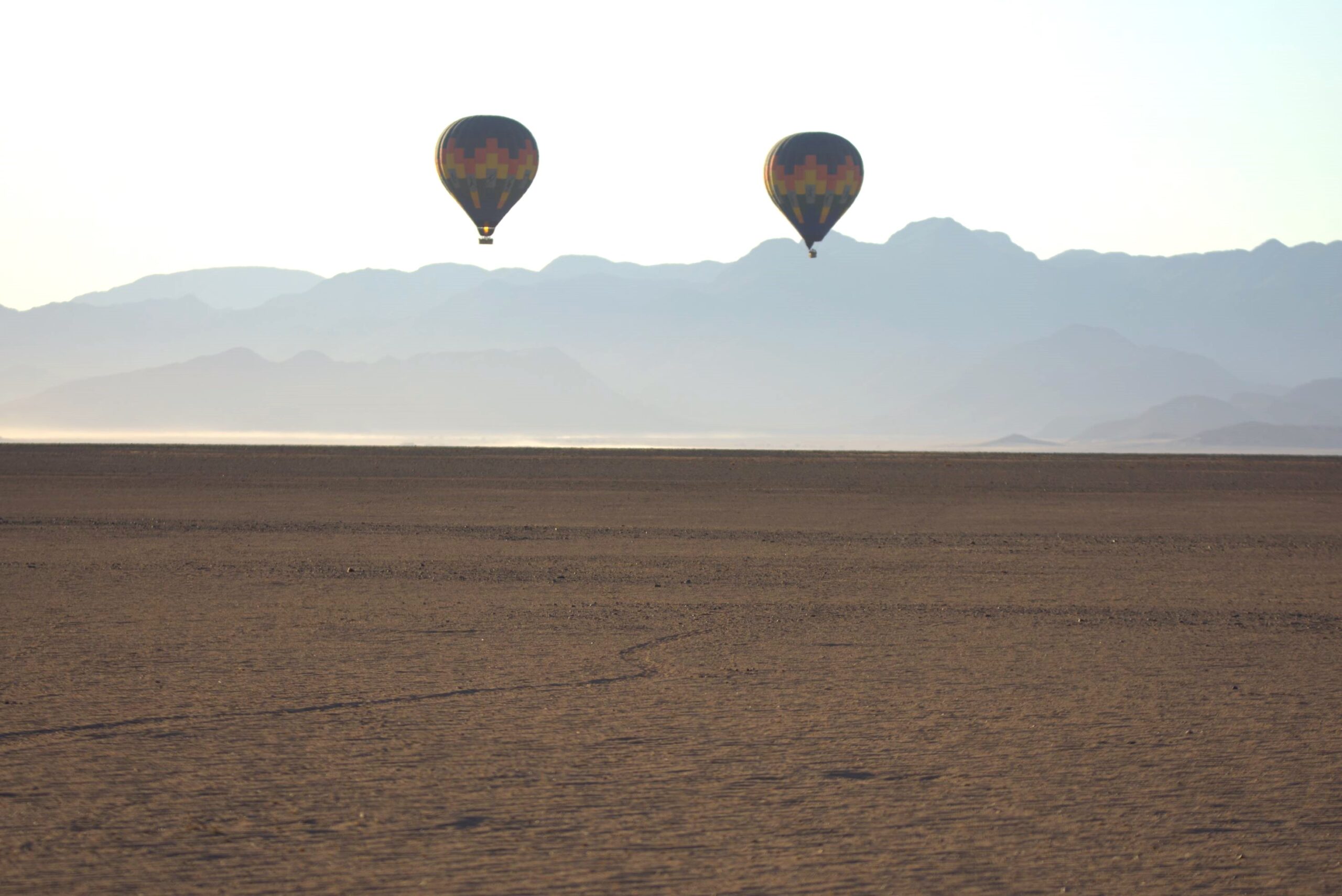 Hot Air Balloon over the Desert - Image 2