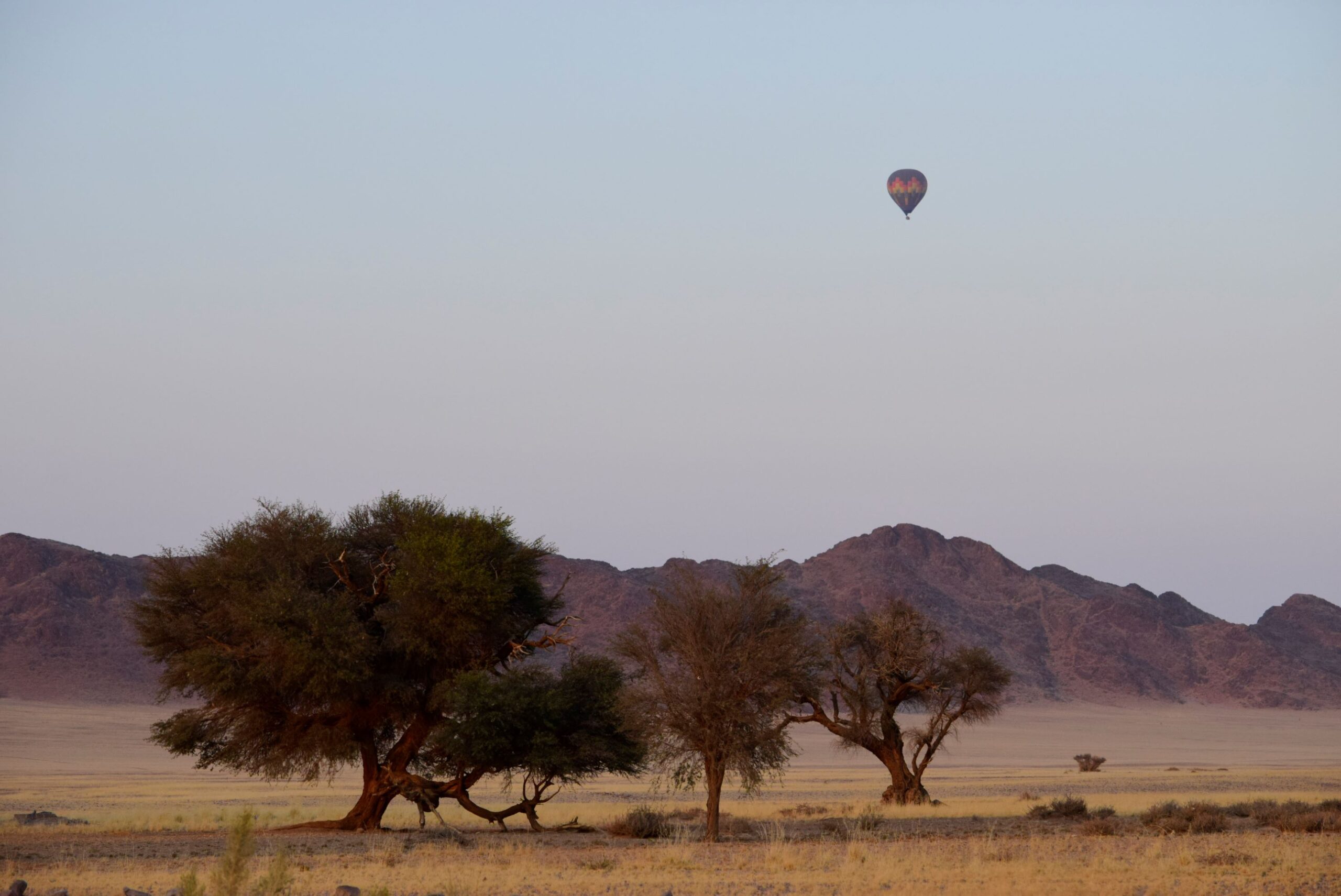 Hot Air Balloon over the Desert - Image 3